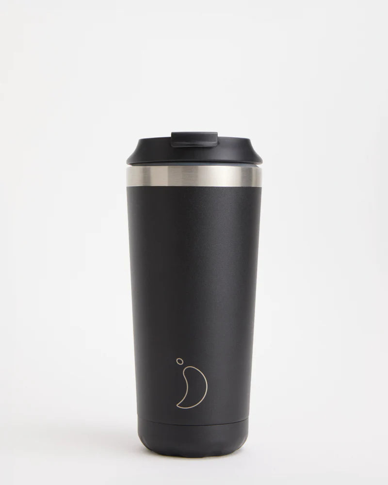 Chilly’s Original Coffee Cup in Monochrome Black  -500mls
