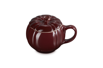 Le Creuset Stoneware Pumpkin Mug  in Garnet - 400mls