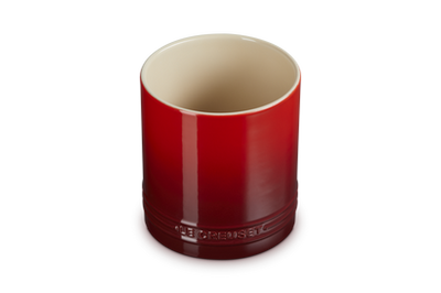 Le Creuset Stoneware Signature Utensil Jar in Cerise -1.1L
