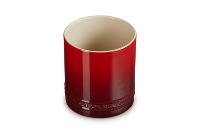 Le Creuset Stoneware Signature Utensil Jar in Cerise -1.1L