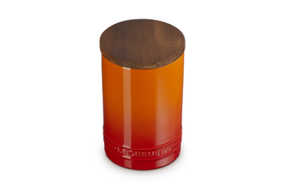 Le Creuset Stoneware Signature Storage Jar in Volcanic Flame -770mls