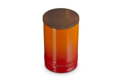 Le Creuset Stoneware Signature Storage Jar in Volcanic Flame -770mls