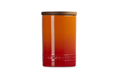 Le Creuset Stoneware Signature Storage Jar in Volcanic Flame -770mls