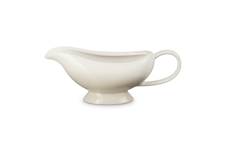 Le Creuset Stoneware Heritage Gravy Jug in Meringue -460mls
