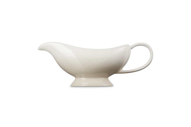Le Creuset Stoneware Heritage Gravy Jug in Meringue -460mls