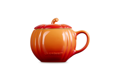 Le Creuset Stoneware Pumpkin Mug in Volcanic Flame -400mls