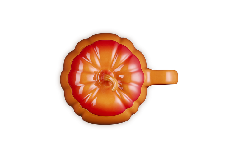 Le Creuset Stoneware Pumpkin Mug in Volcanic Flame -400mls