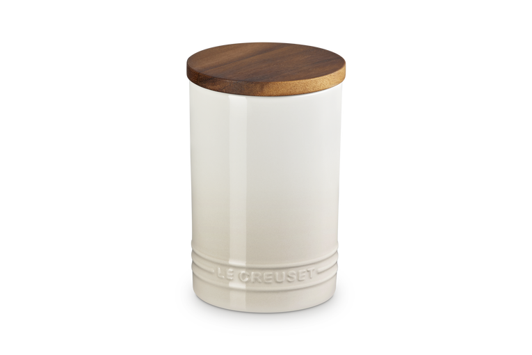 Le Creuset Stoneware Signature Storage Jar 770ml Meringue