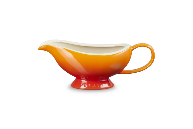 Le Creuset Stoneware Heritage Gravy Jug 0.46L Volcanic Flame