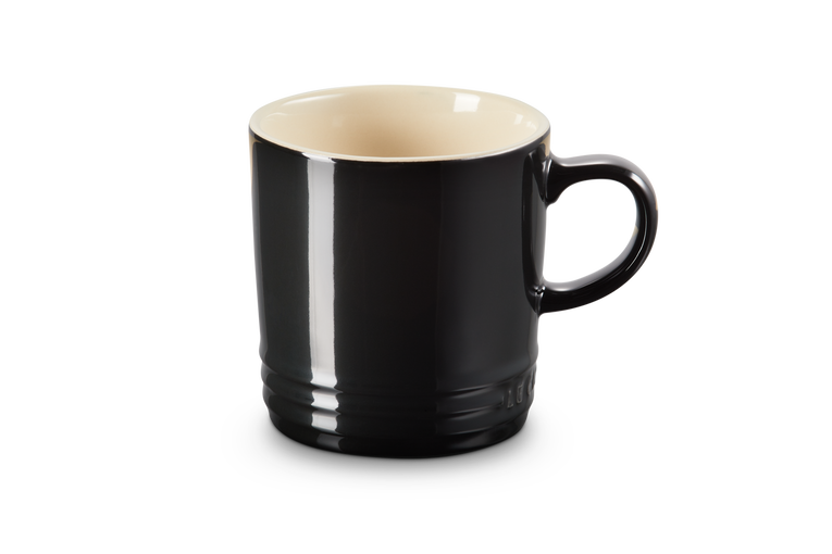 Le Creuset stoneware coffee mug 350ml Black Onyx