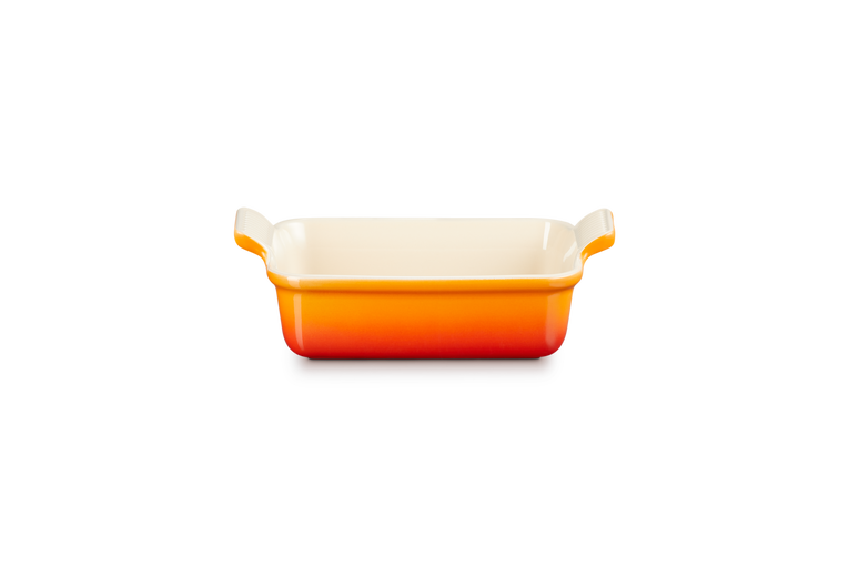 Le Creuset Stoneware Heritage Small 19cm Rectangular Dish - Volcanic Flame