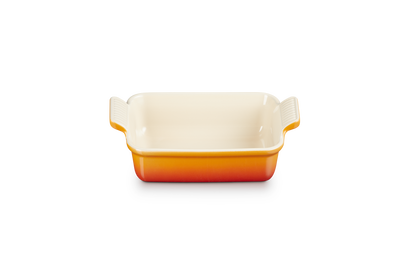Le Creuset Stoneware Heritage Small 19cm Rectangular Dish - Volcanic Flame