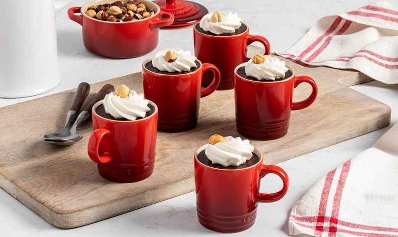 Le Creuset Stoneware 350ml Mug - Cerise