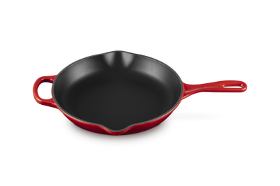 Le Creuset Cast Iron Round Skillet in Cerise - 26cms
