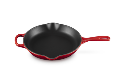 Le Creuset Cast Iron Round Skillet in Cerise - 26cms