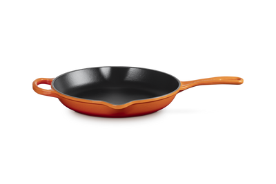 Le Creuset Cast Iron Round Skillet in Volcanic Flame -26cms
