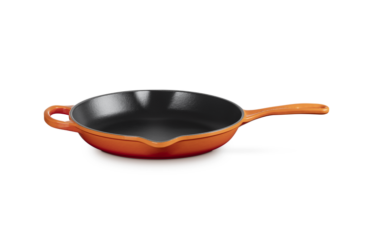 Le Creuset Cast Iron Round Skillet in Volcanic Flame -26cms
