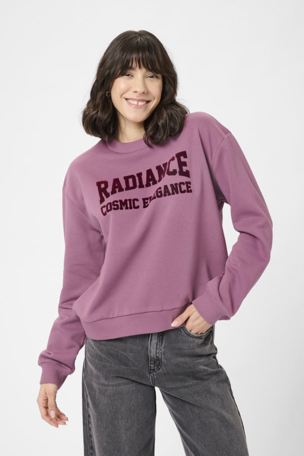 Kaffe Women’s KAprecious Sweatshirt in Tulipwood