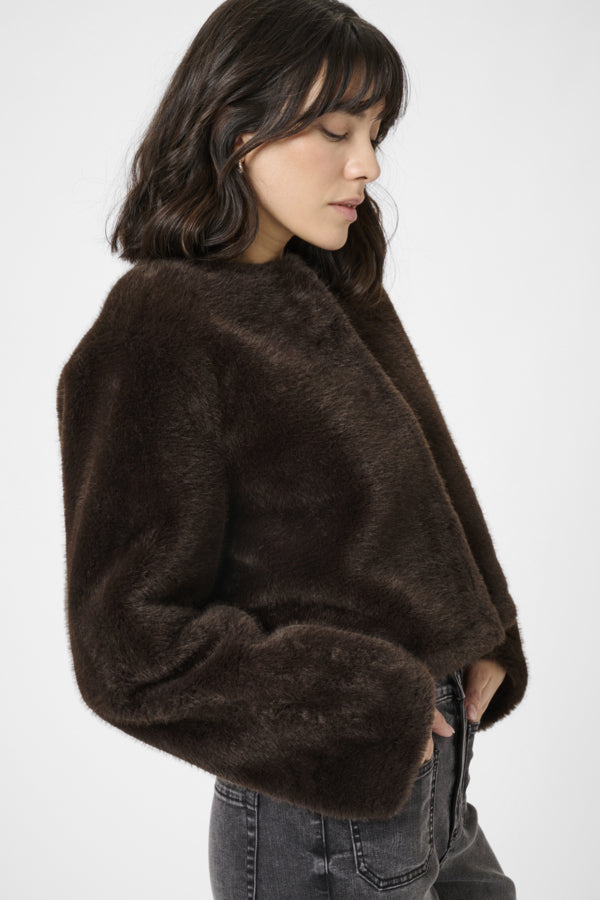 Kaffe Women’s KAJemmy Jacket in Black Coffee
