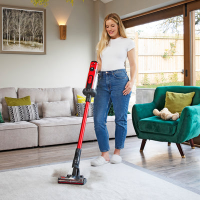 Henry Quick Stick Vacuum Cleaner in Red/Black - 1L