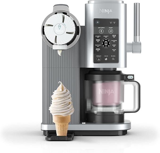 Ninja Swirl by CREAMi 13-in-1 Soft Serve & Ice Cream Maker NC701UK