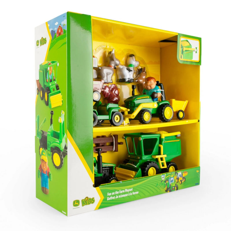 TOMY John Deere 1st Farm Fun on the Farm Playset