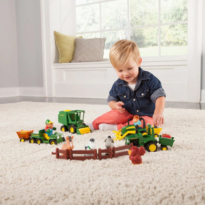 TOMY John Deere 1st Farm Fun on the Farm Playset