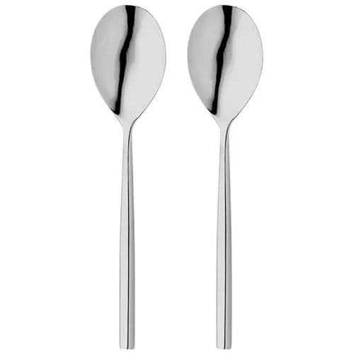 Stellar Rochester Polished Set Of 2 Serving Spoons Gift Box
