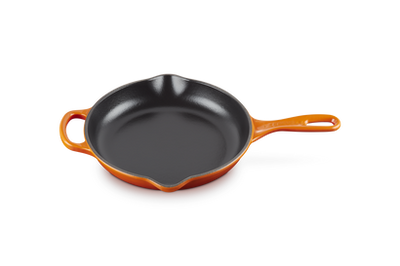 Le Creuset Cast Iron Round Skillet in Volcanic Flame -23cms