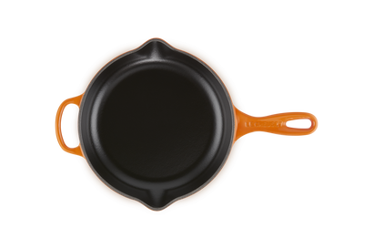 Le Creuset Cast Iron Round Skillet in Volcanic Flame -23cms