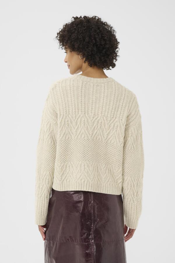Part Two Ladies Sindy Pullover in French Oak Melange