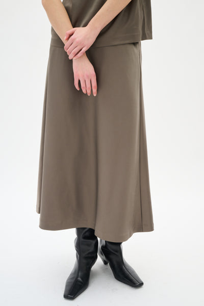 Inwear ZilkyIW Classic Skirt in Sandy Grey