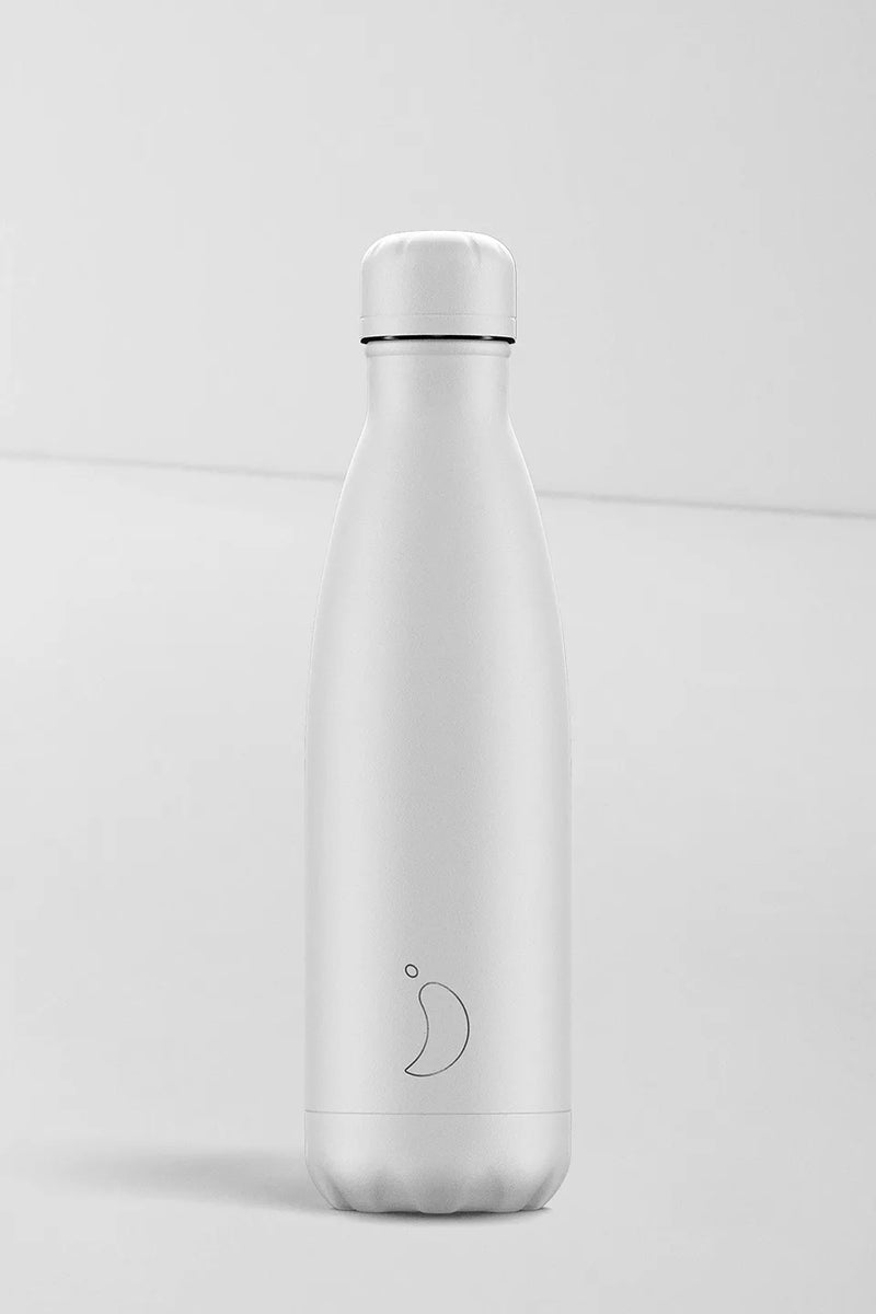 Chillys Bottle- Monochrome Edition- White