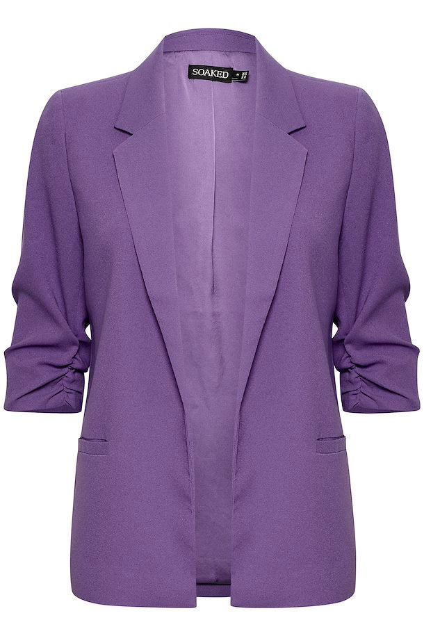 Soaked In Luxury Womens Shirley Blazer - Passion Flower