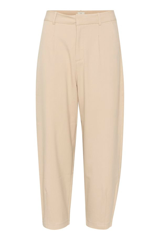Kaffe KAmerle 7/8 Pants Suiting in Feather Gray