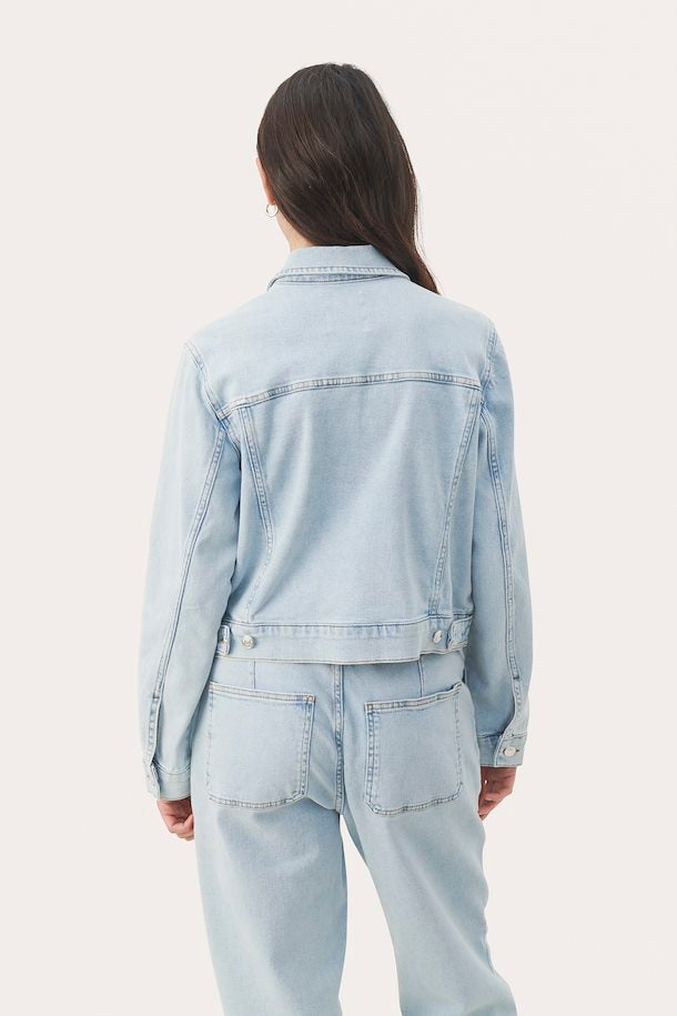 Part Two Women’s FrederikkaPW Denim Jacket in Light Blue Denim