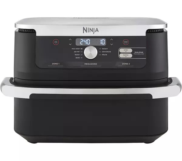 Ninja AG301UK Foodi Health Grill & Air Fryer Black/Stainless Steel -  Atlantic Electrics