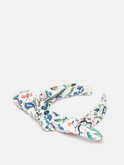 Joules Girls Shelley Cream Floral Headband