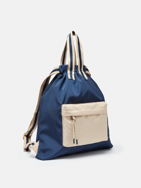 Joules Packwell Navy Colour Block Rucksack