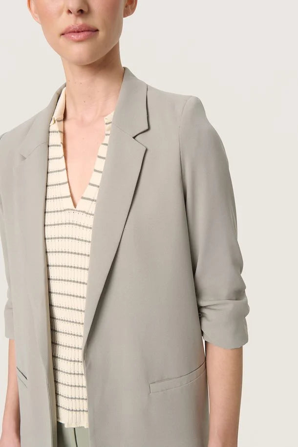 Soaked in Luxury Women’s SLShirley Blazer in Shadow, Shirley