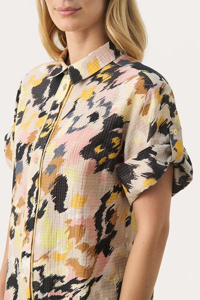 Part Two Women’s Joseline Shirt in Multi Sratch Print, JoselinePW Blouse