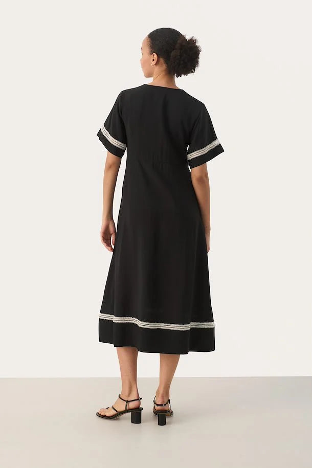 Part Two Women’s Jasmia Dress in Black, JasmiaPW