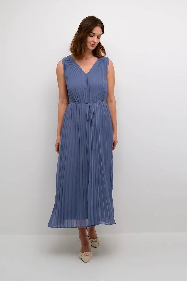 Kaffe Women’s KAmelle Dress in Blue Indigo