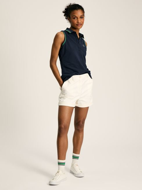 Joules Women’s Rally Navy Sleeveless Polo