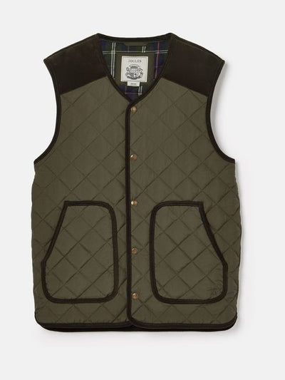 Joules Men’s Gibson Green Quilted Lightweight Gilet