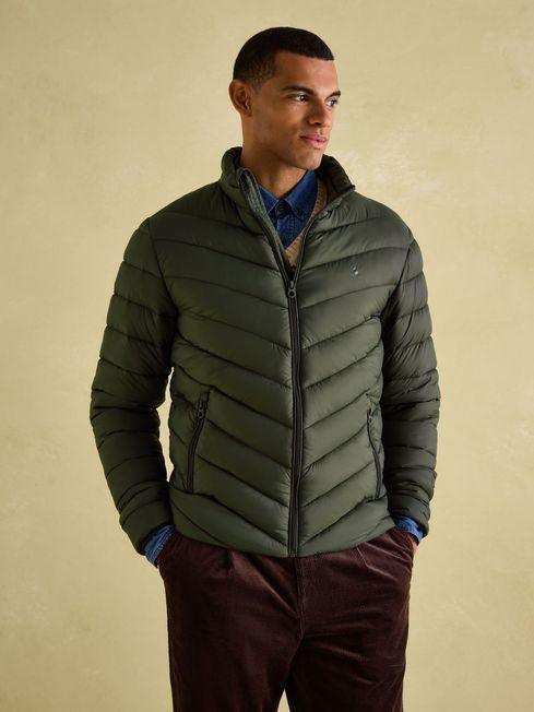 Joules Men’s Garrett Green Showerproof Padded Jacket