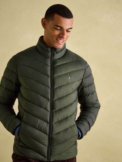 Joules Men’s Garrett Green Showerproof Padded Jacket