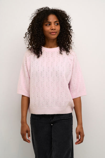 Kaffe Women’s KAtella Pullover in Lilac Snow/ Melange