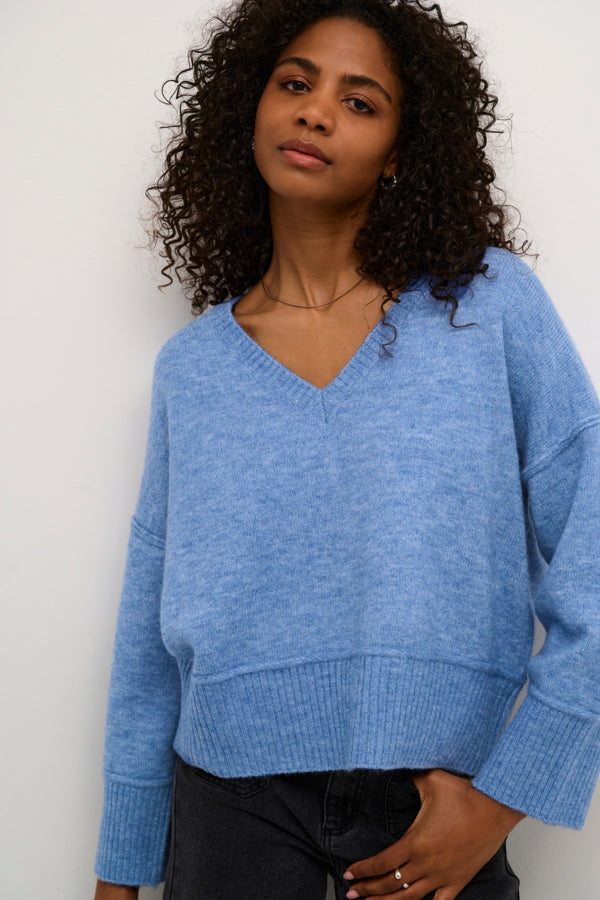 Kaffe Women’s KAfridana Pullover in Ebb and Flow