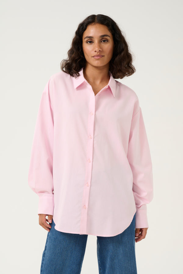 Kaffe Women’s KAselma Shirt in Lilac Snow